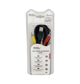 Καλώδιο USB 2.0 σε RCA - 1528B - 1.5m - 097985
