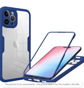 Techsuit - ColorVerse 360 Series + Screen Protector - Xiaomi Redmi Note 14 Pro 5G / Note 14 Pro+ 5G / Poco X7 - Blue