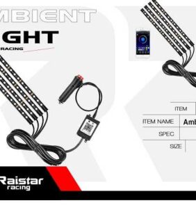 Σετ φωτισμού καμπίνας αυτοκινήτου LED - R-D19101-P12 - 110020