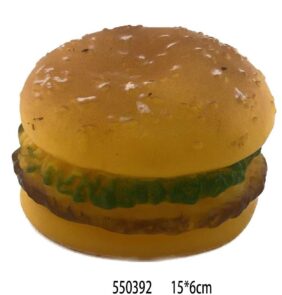 Παιχνίδι σκύλου Latex Burger - 15x6cm - 12pcs - 550392