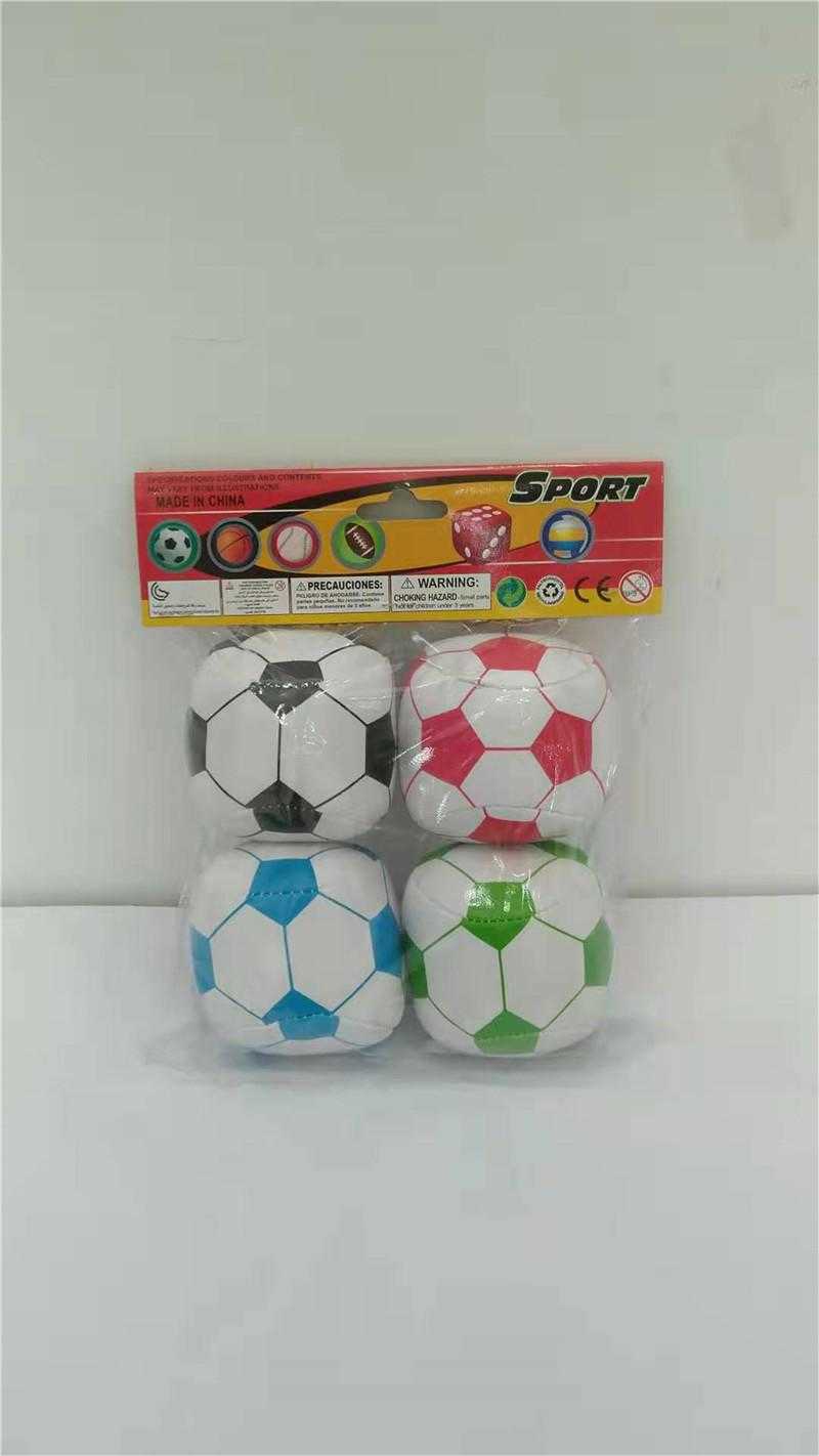 Σετ μαλακά μπαλάκια παιχνιδιού - No.3 - 4pcs - 0648-52 - 222067 - Image 2