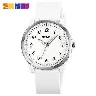 Αναλογικό ρολόι χειρός – Skmei - 2008 - White/Silver - Image 2