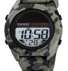 Ψηφιακό ρολόι χειρός ηλιακό - Skmei - 1592 - Army Green
