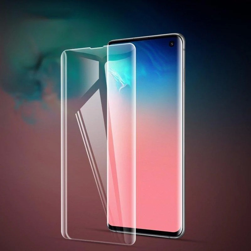 Γυαλί Προστασίας Samsung Galaxy S10 Full Cover Tempered Glass Semi Curved Διάφανο