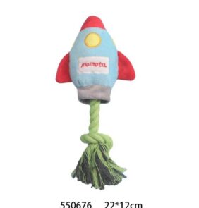 Λούτρινο παιχνίδι σκύλου με σχοινί - Soft toy - 22cm - 550676