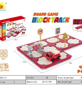 Επιτραπέζιο παιχνίδι - Block Track - 42pcs - 2023-15 - 677104T