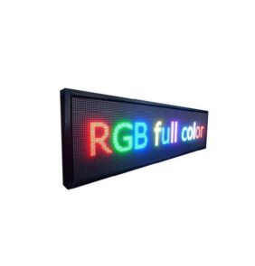 Πινακίδα LED - Μονής όψης - RGB - 103cm×40cm - IP67