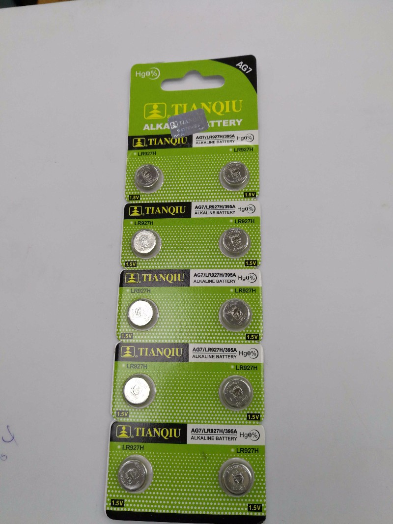 Αλκαλικές μπαταρίες - AG7/LR927H/395A - 1.5V - 10pcs - 681071 - Image 2