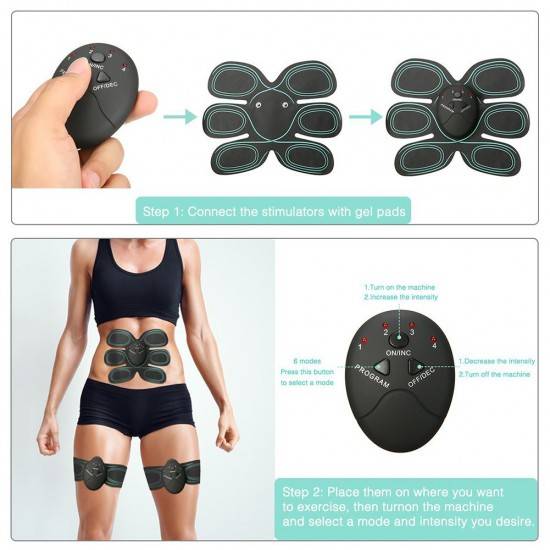 Σετ παθητικής γυμναστικής - EMS - 3 In 1 - Smart Fitness - 800119 - Image 2