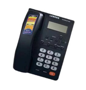 Ενσύρματο σταθερό τηλέφωνο - 6002 - 060020 - Black