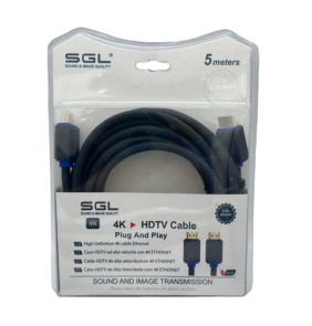 Καλώδιο HDMI - D1592 - High Speed 2.0V - 5m - 094854