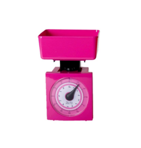 Αναλογική ζυγαριά κουζίνας με κάδο - KS-015 - 112425 - Pink
