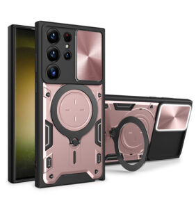 Techsuit - CamGuard Pro - Samsung Galaxy S23 Ultra - Rose Gold