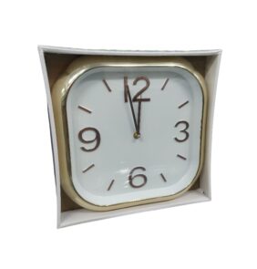 Ρολόι τοίχου - 736D - 120049 - White/Gold