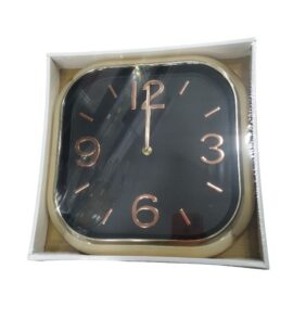 Ρολόι τοίχου - 736D - 120049 - Black/Gold
