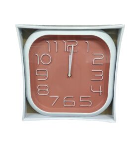 Ρολόι τοίχου - 734Β - 140115 - Pink