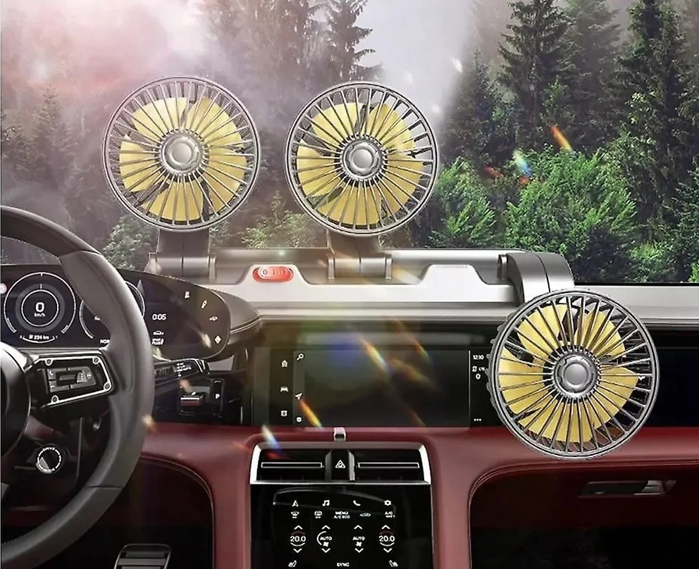 Ανεμιστήρας καμπίνας οχημάτων τριπλός - 24V - R-Q11103-3 - 150879 - Image 2
