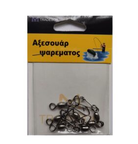 Στριφτάρια με παραμάνα ασφαλείας - No.2 - 10pcs - 830135