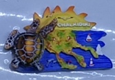 Tουριστικό μαγνητάκι Souvenir – Σετ 12pcs - Resin Magnet - Chalkidiki - 678080 - Image 2
