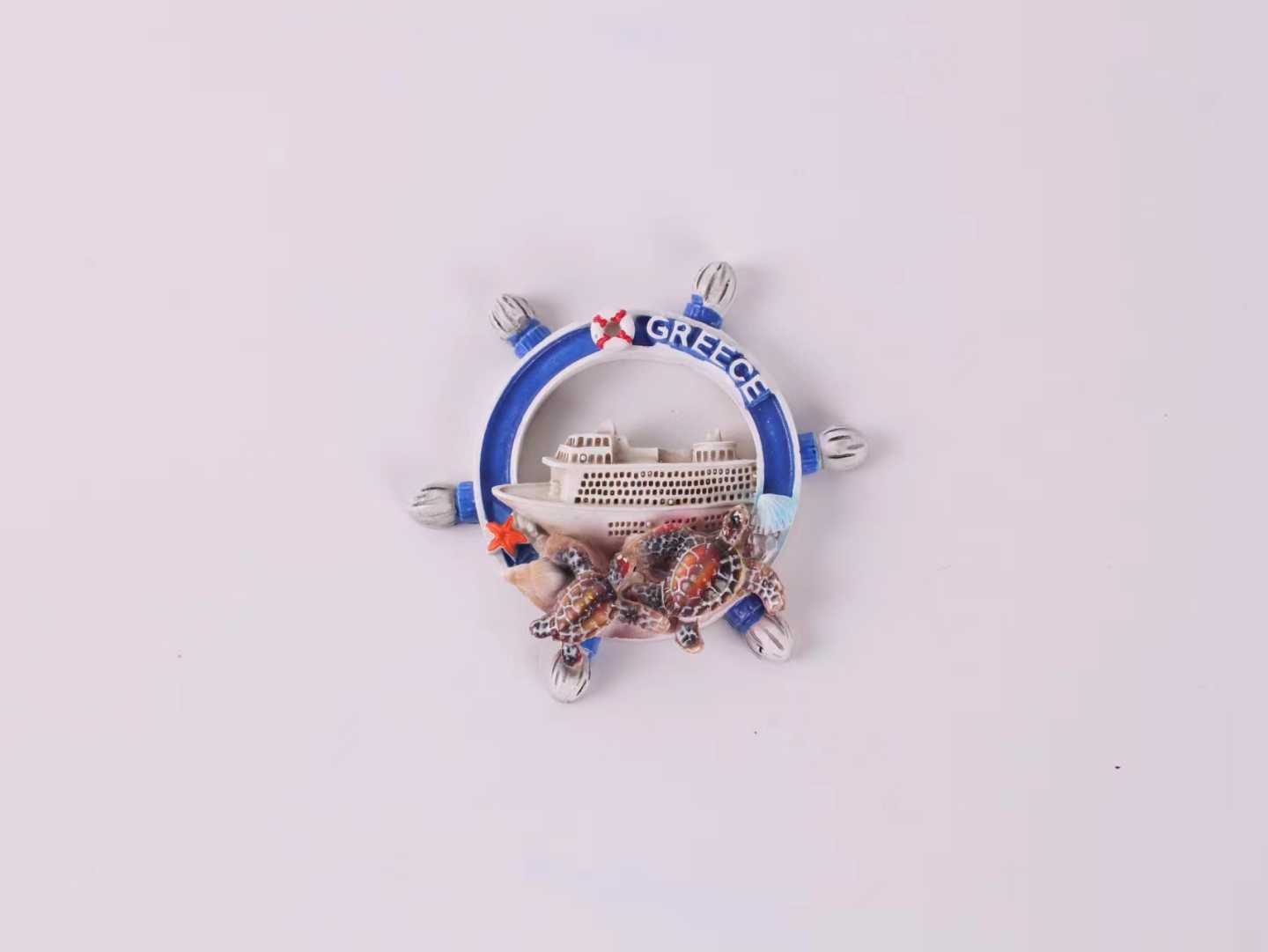 Tουριστικό μαγνητάκι Souvenir - Σετ 12pcs - Resin Magnet - Greece - 678398 - Image 2