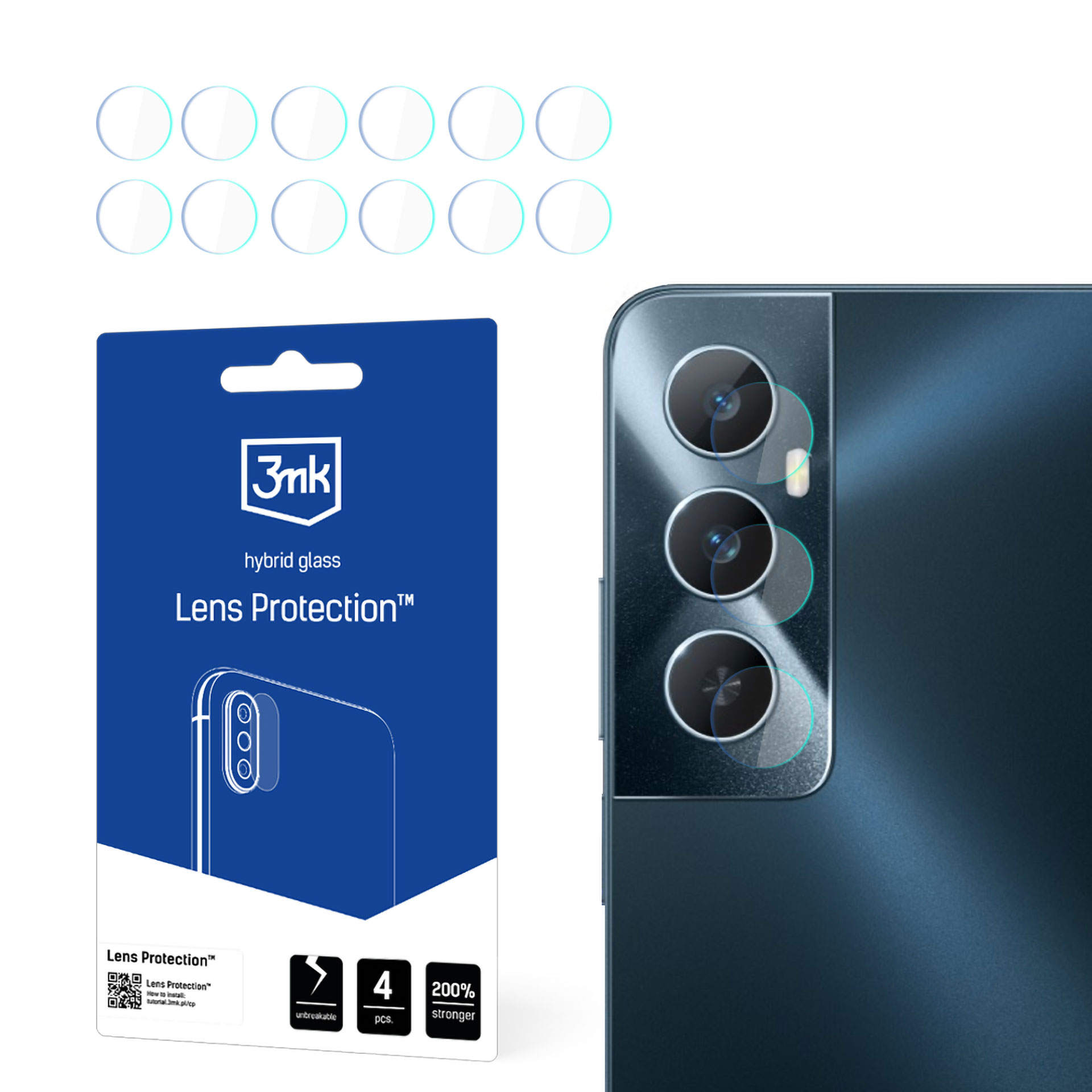 Realme C65 - 3mk Lens Protection