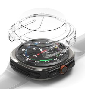 RINGKE SLIM & TEMPERED GLASS SAMSUNG GALAXY WATCH ULTRA 2024 / 2025 (47 MM) CLEAR