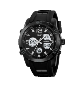 Ψηφιακό/αναλογικό ρολόι χειρός – Skmei - 2102 - Black/White