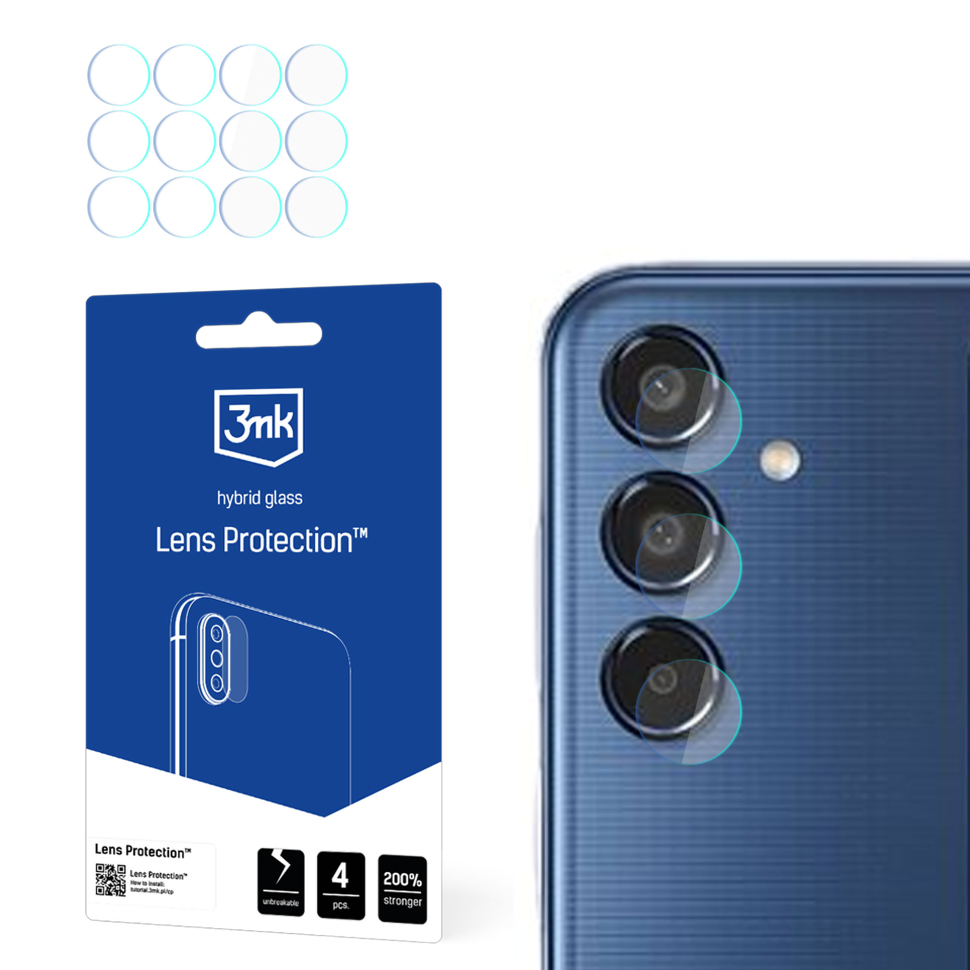 Samsung Galaxy M35 - 3mk Lens Protection