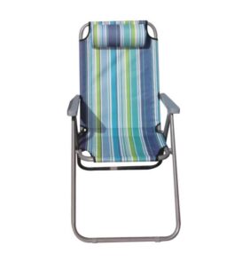 Πτυσσόμενη καρέκλα camping - 1608 - 270874 - Blue/Green