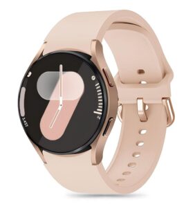 TECH-PROTECT SILICONE SAMSUNG GALAXY WATCH 4 / 5 / 5 PRO / 6 / 7 / FE CAFFE LATTE