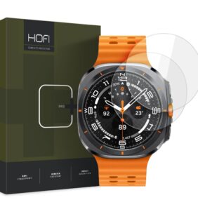 TEMPERED GLASS HOFI GLASS PRO+ 2-PACK SAMSUNG GALAXY WATCH ULTRA 2024 / 2025 (47 MM) CLEAR