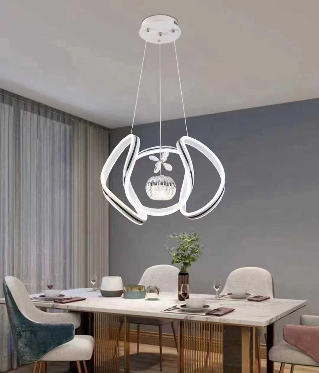 Φωτιστικό οροφής τραπεζαρίας LED - 2173 - 430968