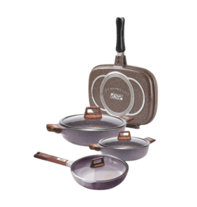 Σετ μαγειρικά σκεύη - 4pcs - CA005-S27-Purple - DSP - 563790