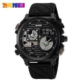 Ψηφιακό/αναλογικό ρολόι χειρός – Skmei - 2202 - Black - Image 2