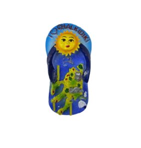 Tουριστικό μαγνητάκι Souvenir – Σετ 12pcs - Resin Magnet - Chalkidiki - 678070