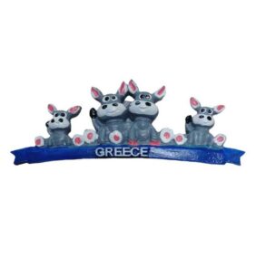 Tουριστικό μαγνητάκι Souvenir - Σετ 12pcs - Resin Magnet - Greece - 678337