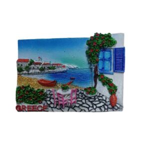 Tουριστικό μαγνητάκι Souvenir - Σετ 12pcs - Resin Magnet - Greece - 678347