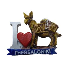 Tουριστικό μαγνητάκι Souvenir - Σετ 12pcs - Resin Magnet - Thessaloniki - 678357