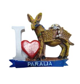 Tουριστικό μαγνητάκι Souvenir - Σετ 12pcs - Resin Magnet - Paralia - 678358