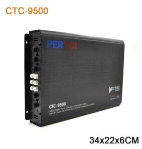 Ενισχυτής αυτοκινήτου 4 καναλιών - CTC-9500 - 6800W - 003768