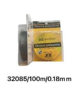 Πετονιά ψαρέματος - Νήμα χρωματιστό - 100m - 0.18mm - 932085