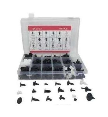 Σετ συνδετήρες αυτοκινήτου 18 τύπων - 435pcs - CD172704 - 727041 - Image 2