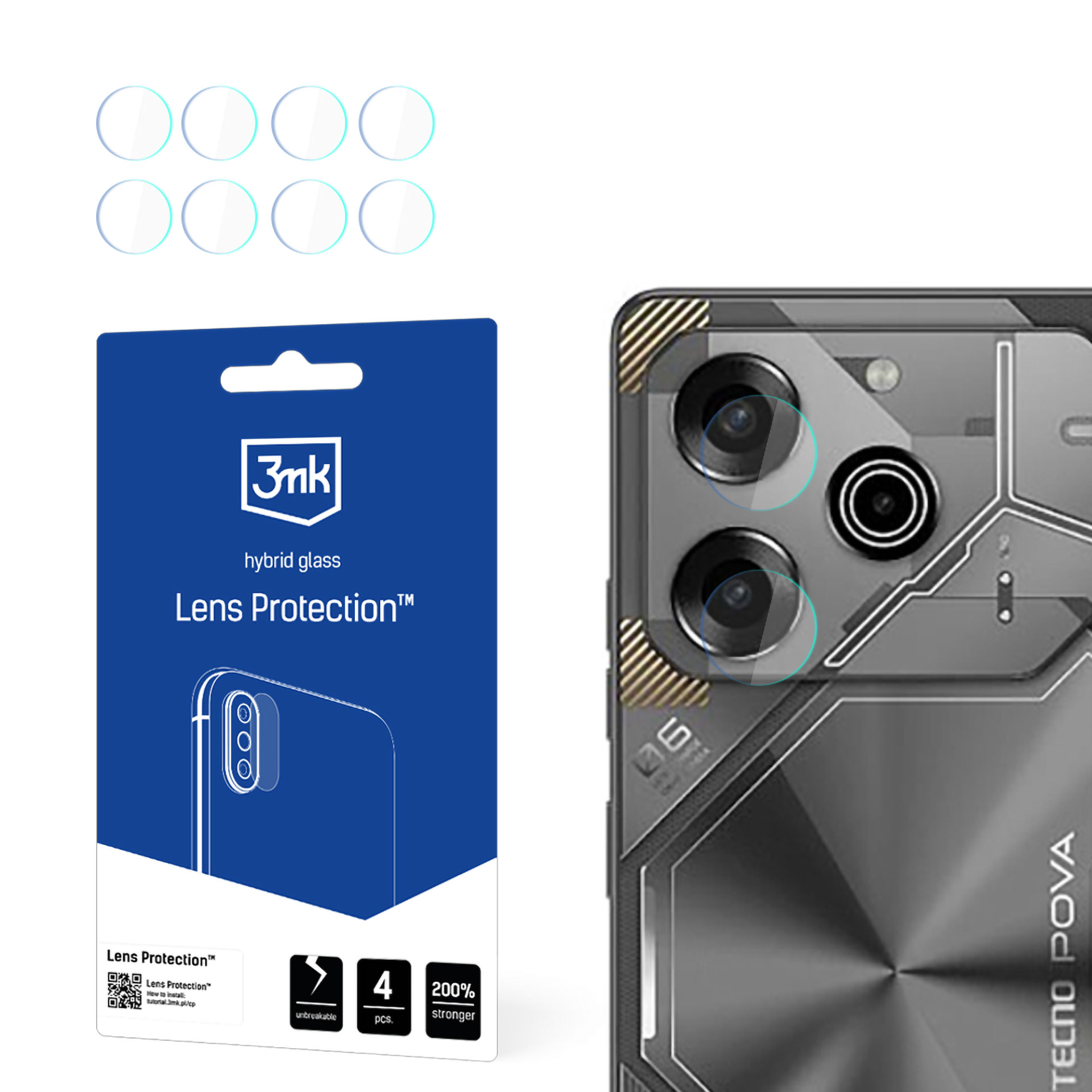Tecno Pova 6 Neo - 3mk Lens Protection