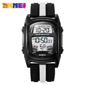 Ψηφιακό ρολόι χειρός – Skmei - 2203 - Black/White - Image 2