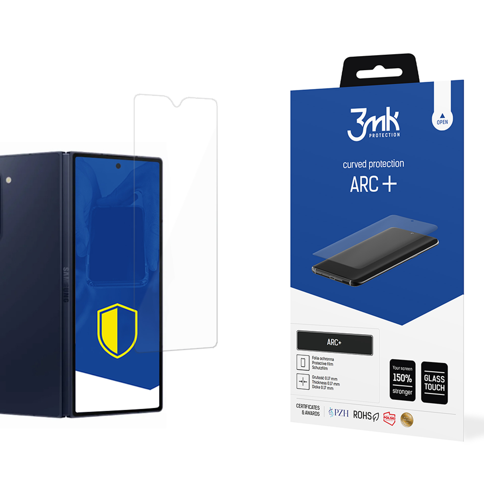 Samsung Galaxy Z Fold 6 (front) - 3mk ARC+