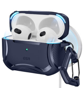 ESR - Cyber Armor Tough Case HaloLock - Apple AirPods Pro 1 / 2 - Blue