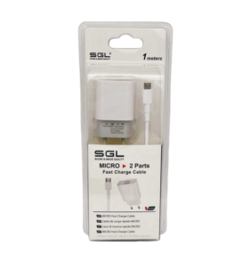Αντάπτορας φόρτισης με καλώδιο - Micro USB - Quick Charge - D13-S2 - 1m - 099569