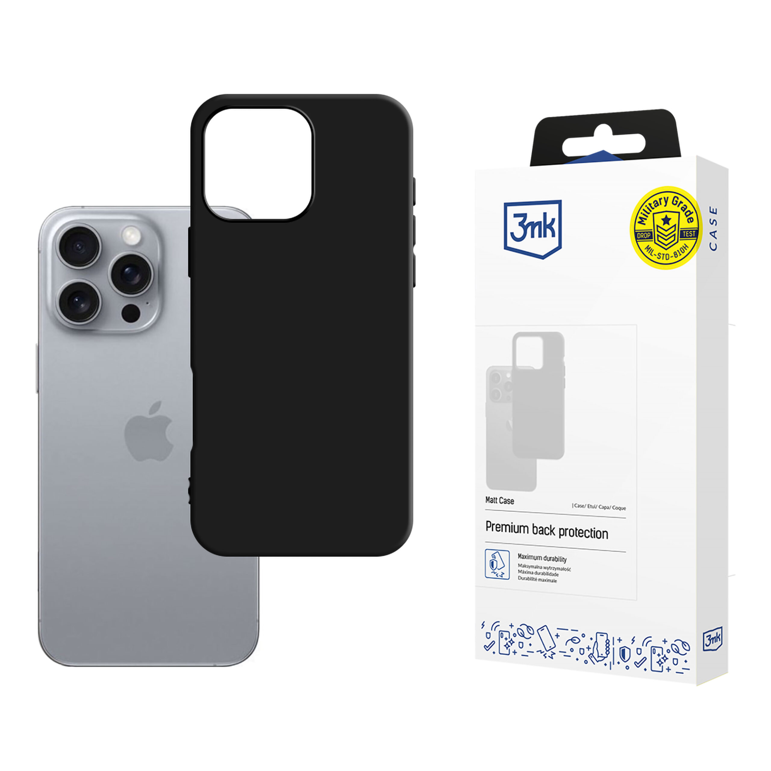Apple iPhone 16 Pro - 3mk Matt Case