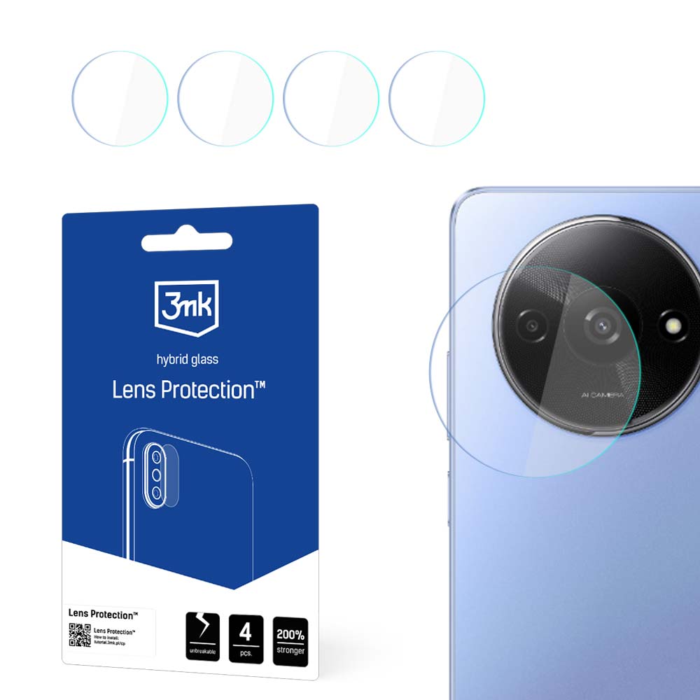 Redmi A3 - 3mk Lens Protection