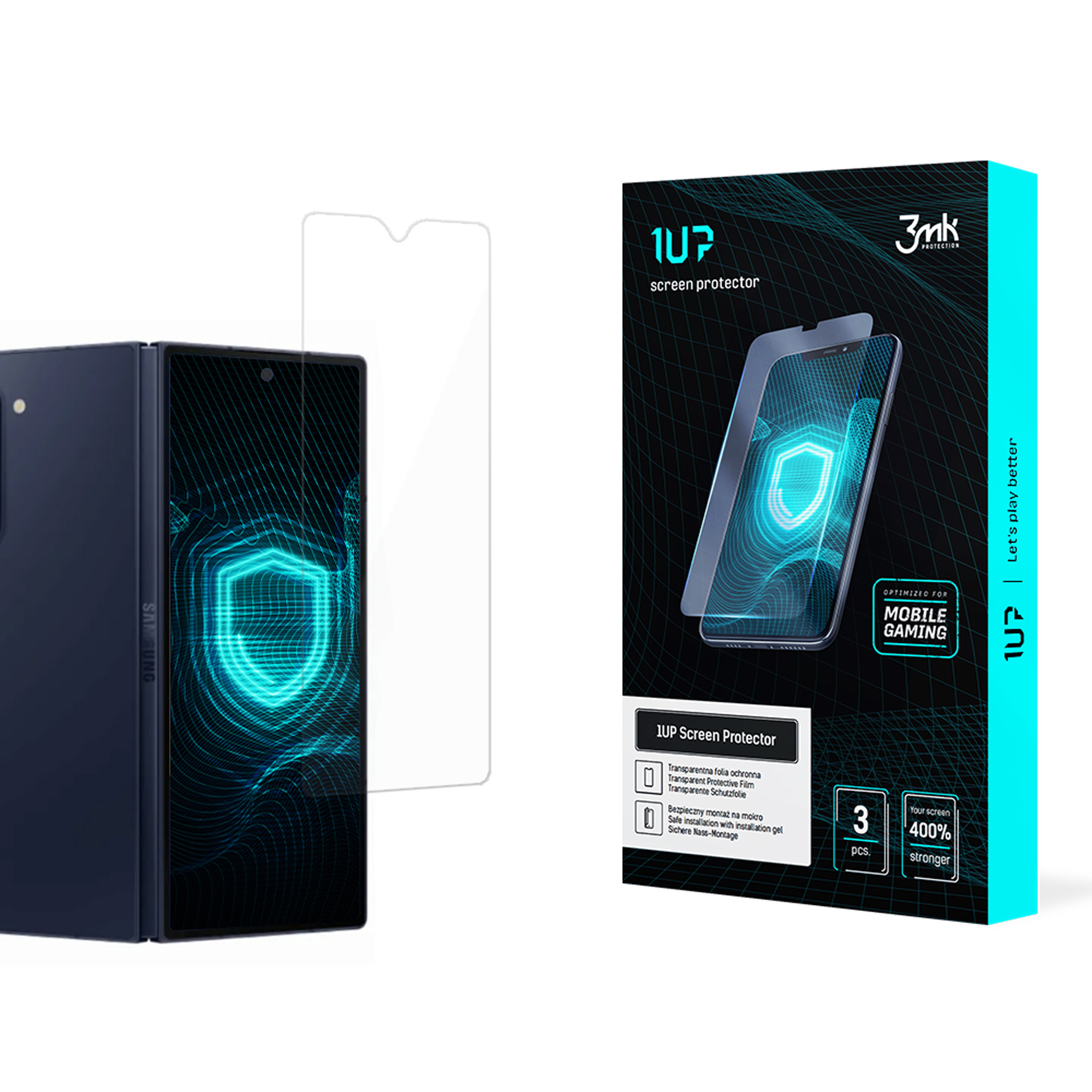 Samsung Galaxy Z Fold 6 (front) - 3mk 1UP